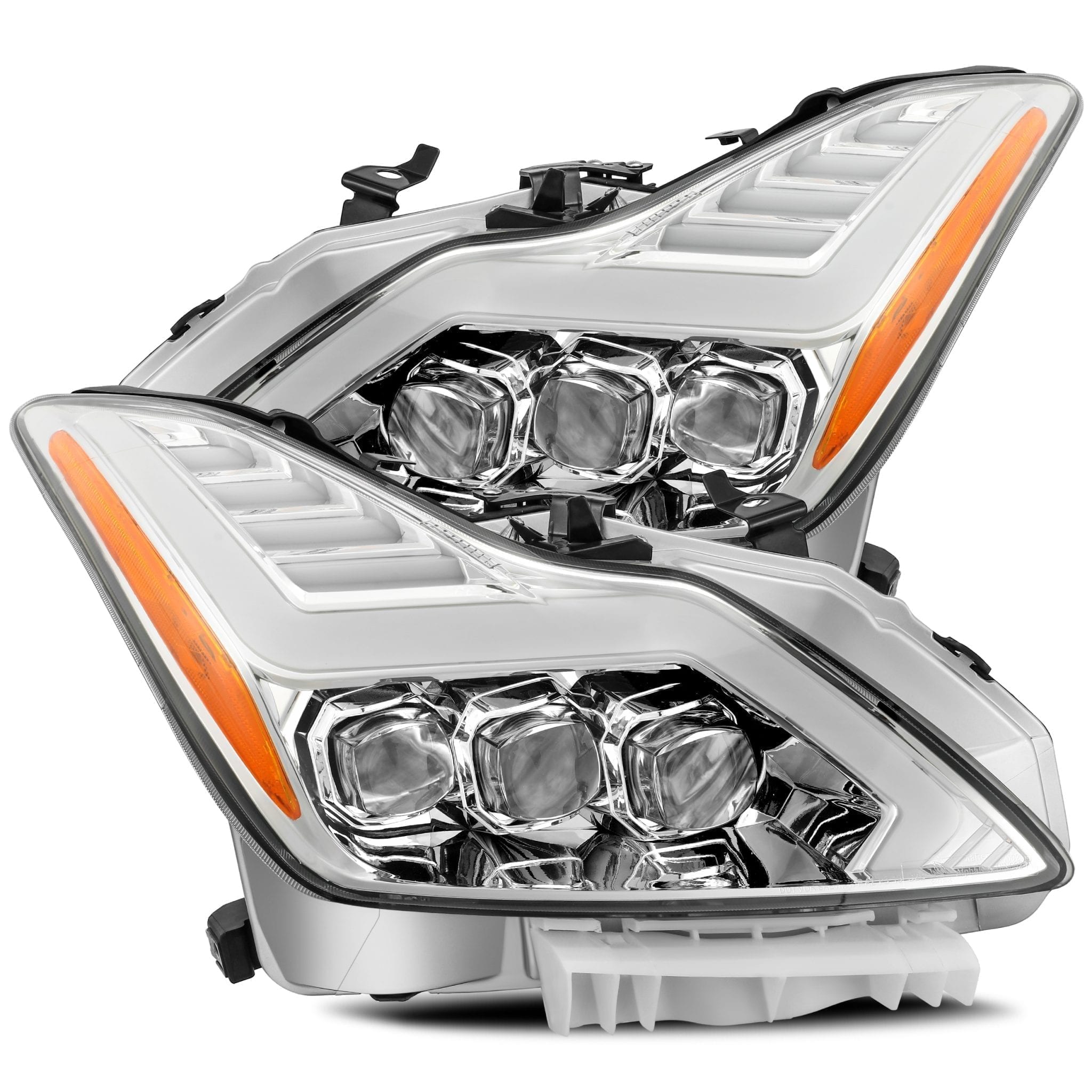 08-13 Infiniti G37/14-15 Q60 Coupe MK II NOVA-Series LED Projector Headlights Chrome | AlphaRex