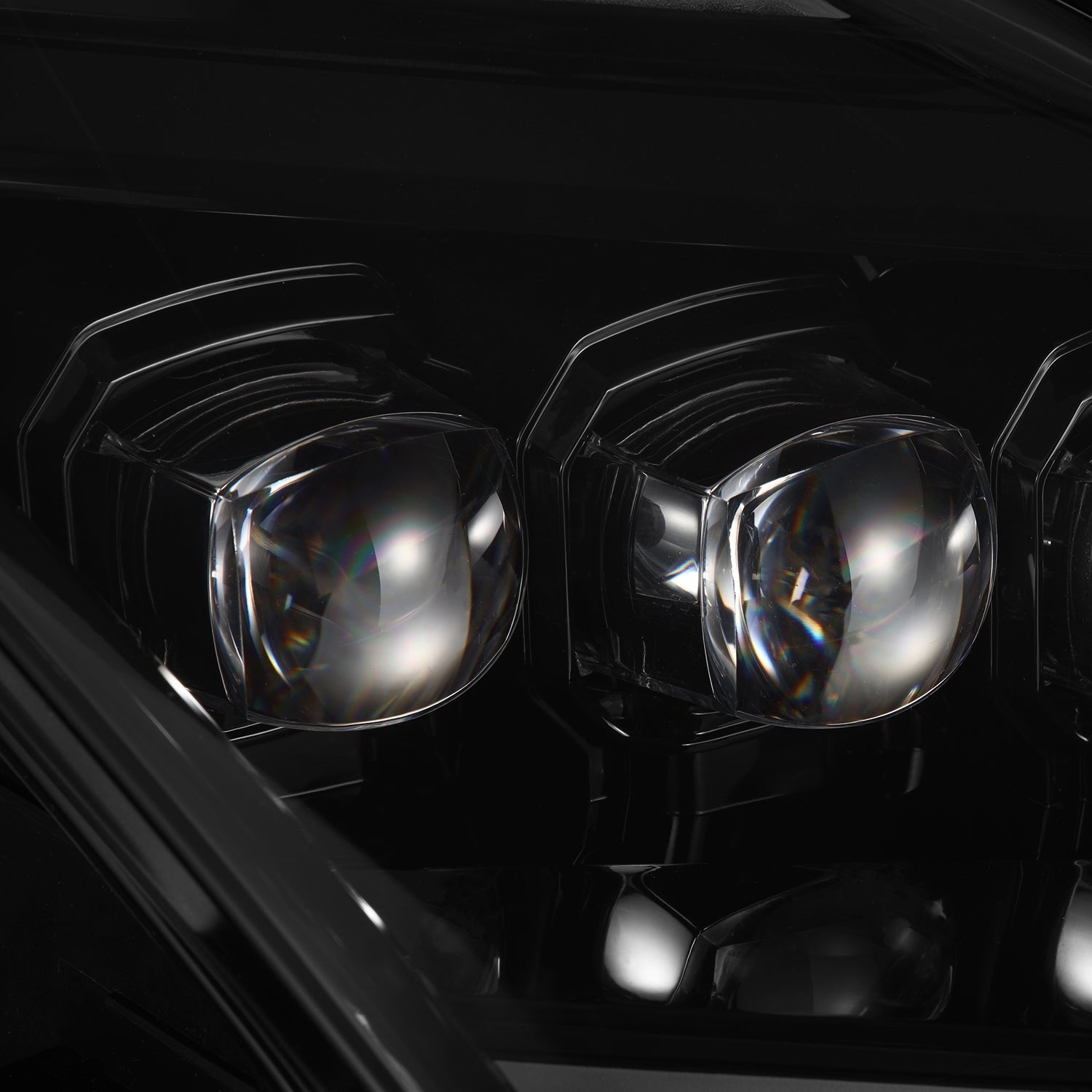 09-25 Nissan GT-R NOVA-Series LED Projector Headlights Alpha-Black | AlphaRex