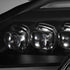 09-25 Nissan GT-R NOVA-Series LED Projector Headlights Black | AlphaRex