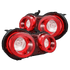 09-25 Nissan GT-R NOVA-Series Prismatic LED Tail Lights Red Clear | AlphaRex