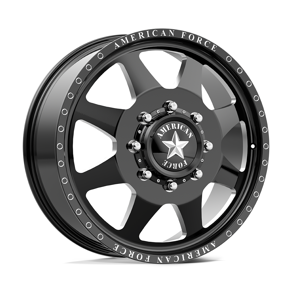 American Force Wheels - DB02 Monument DBO Black 24" - Legends Auto Parts