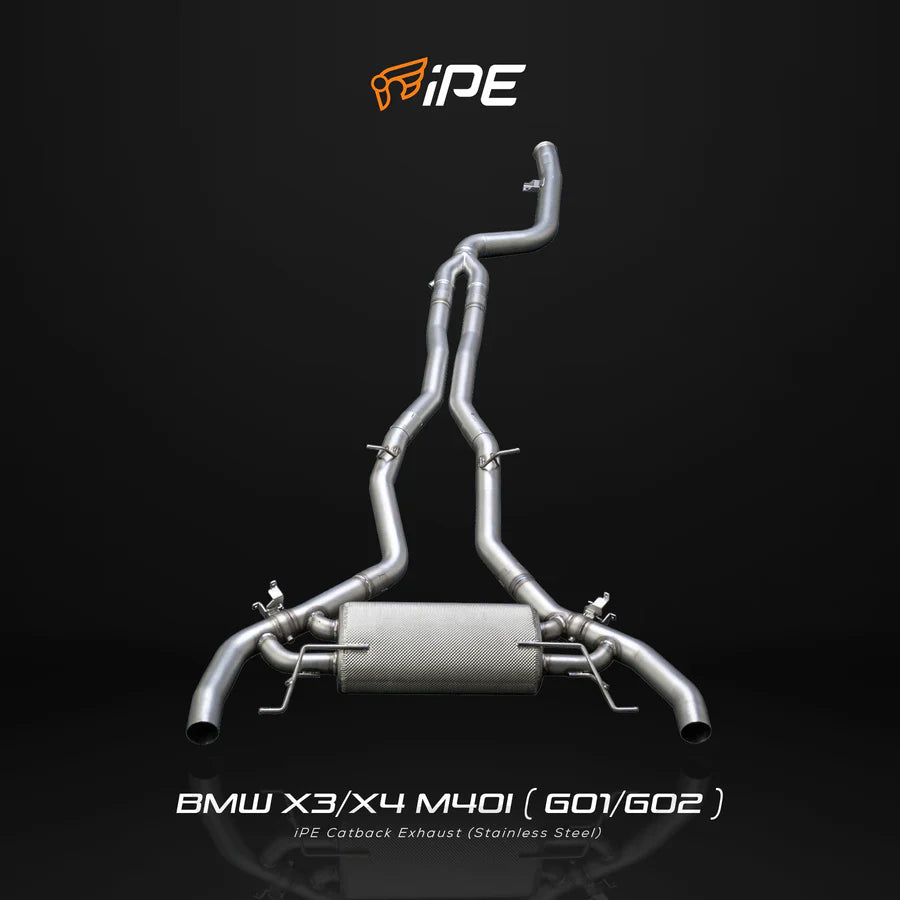 iPE Exhaust - 2018-Present BMW X3 / X4 M40i (G01/G02) Exhaust System - Legends Auto Parts