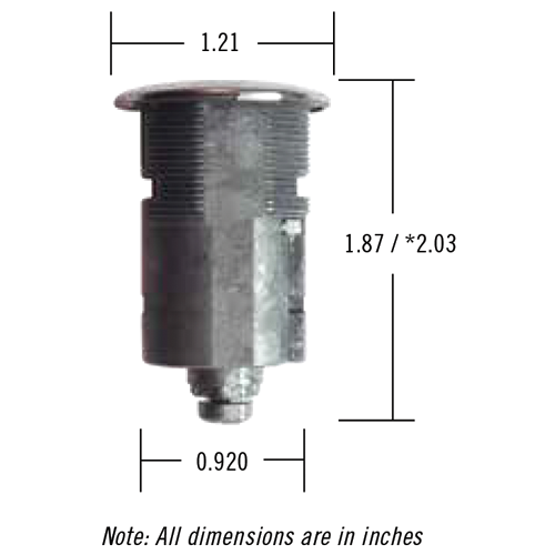 BOLT Lock - Cylinder