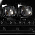 10-12 Ford Mustang MK II NOVA-Series LED Projector Headlights Alpha-Black | AlphaRex