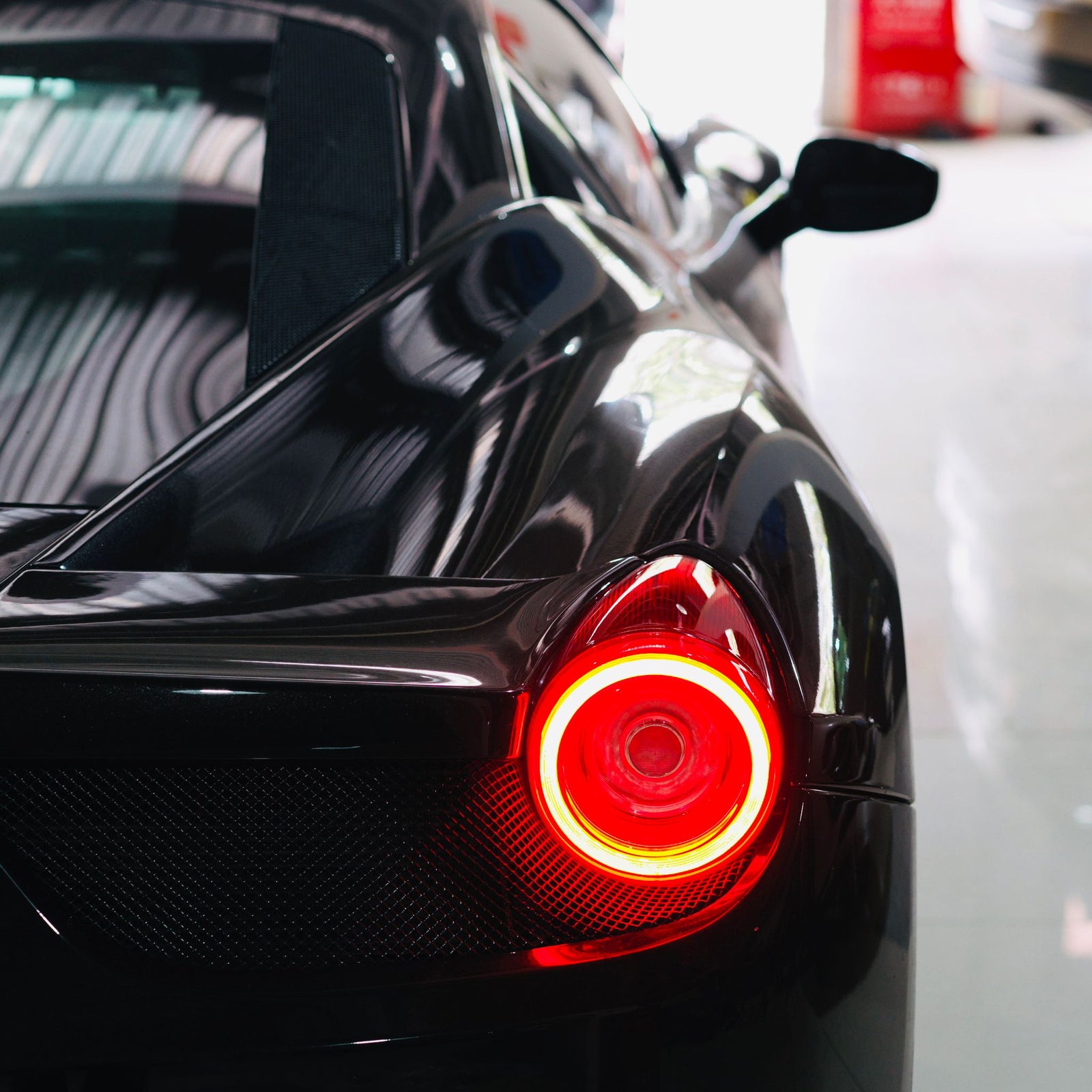 10-15 Ferrari 458 NOVA-Series Prismatic LED Tail Lights - Smoke | AlphaRex