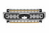 XBG LED Grille: Ford Super Duty (20-22 / Chrome / Amber DRL)