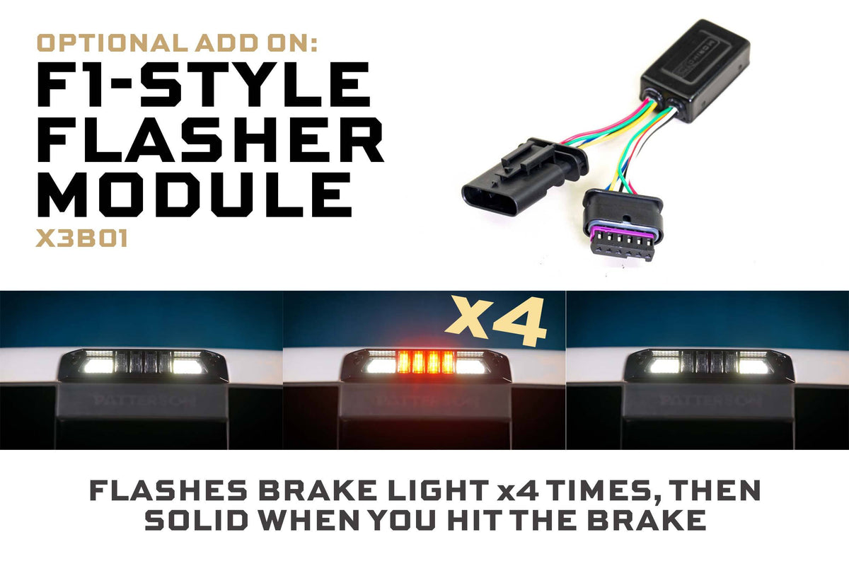 X3B LED Third Brake Light: 09-18 Ram 1500 / 19+ Ram HD