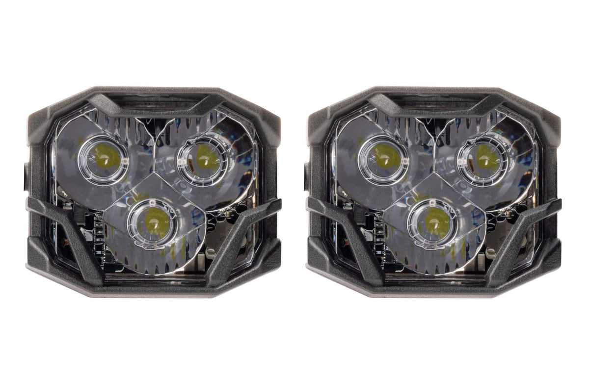 Morimoto 4Banger 2.0 HXB LED Pods (Spot / White / Set)