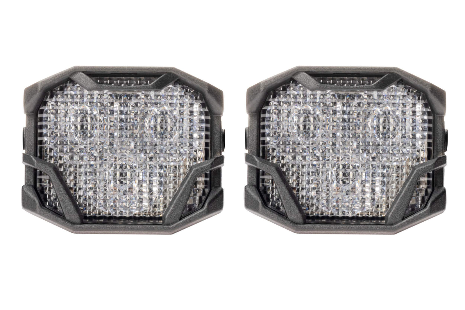 Morimoto 4Banger 2.0 HXB LED Pods (Flood / White / Set)