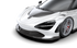 McLaren 720S / 750S-V2 front aero lip with flippers