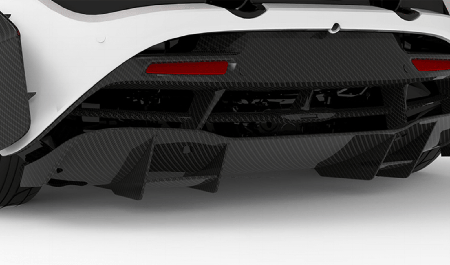 McLaren 720S-Rear Diffuser