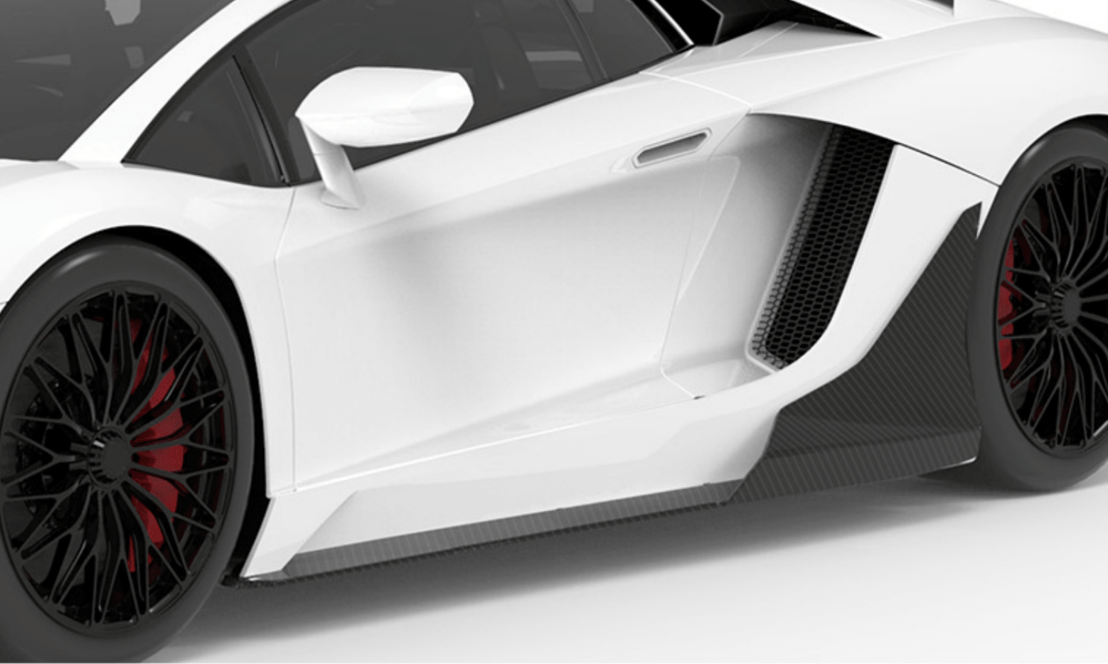 Lamborghini Aventador LP740-Side Skirt Blade