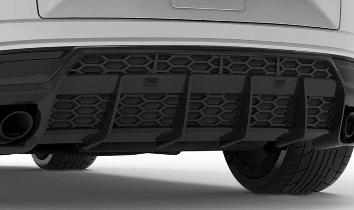 Lamborghini Urus-Rear Diffuser (Trailer Package) - Legends Auto Parts