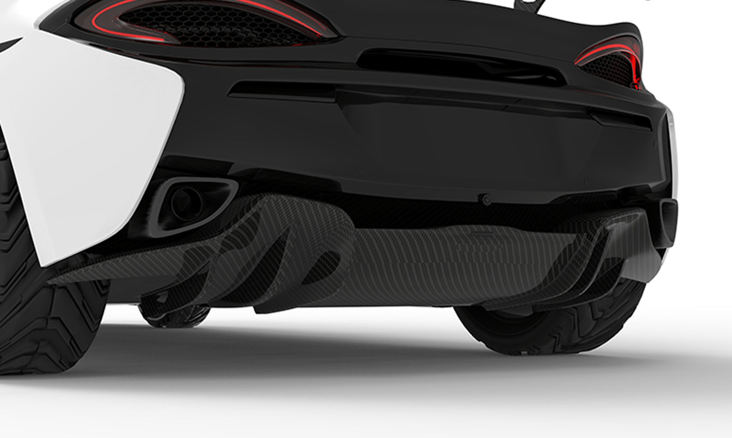 McLaren 570S-Rear Diffuser