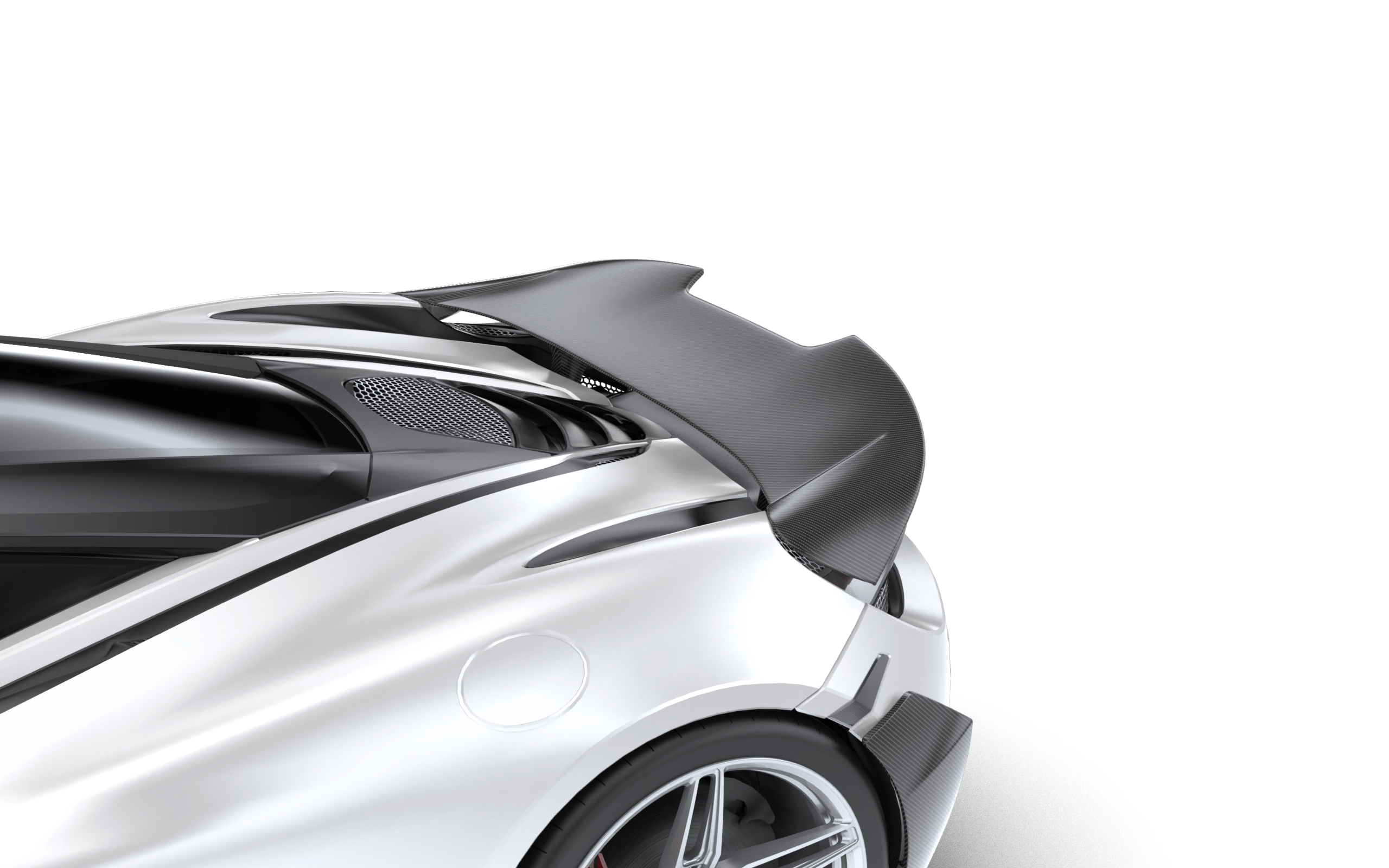 McLaren 720S-765 Style Rear Wing