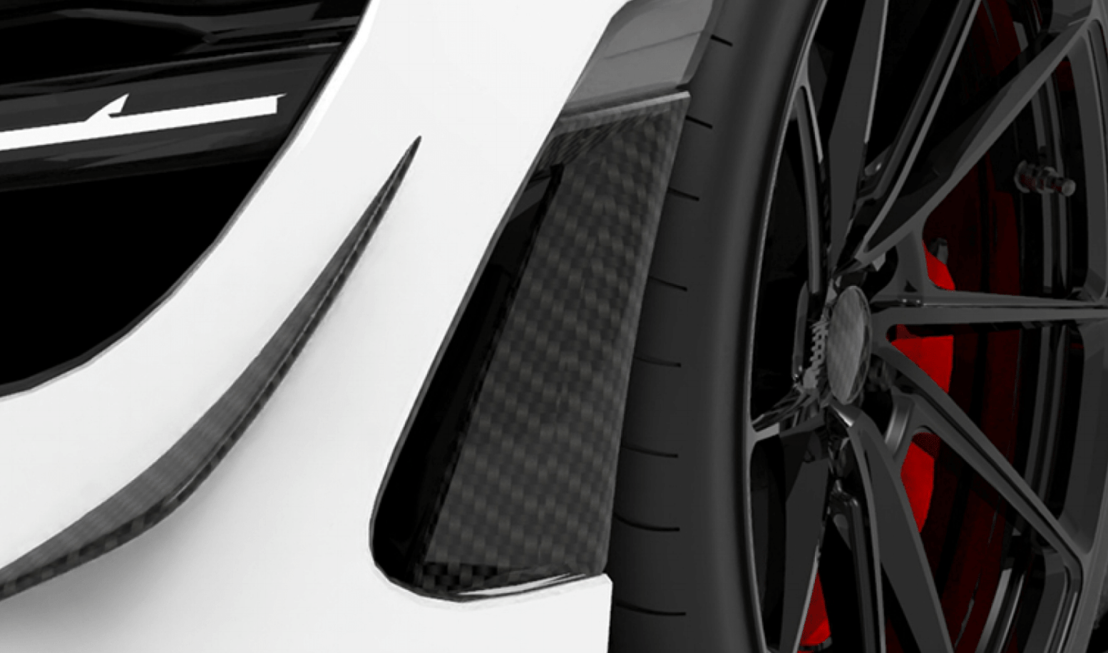 McLaren 720S-Side Bumper Intakes