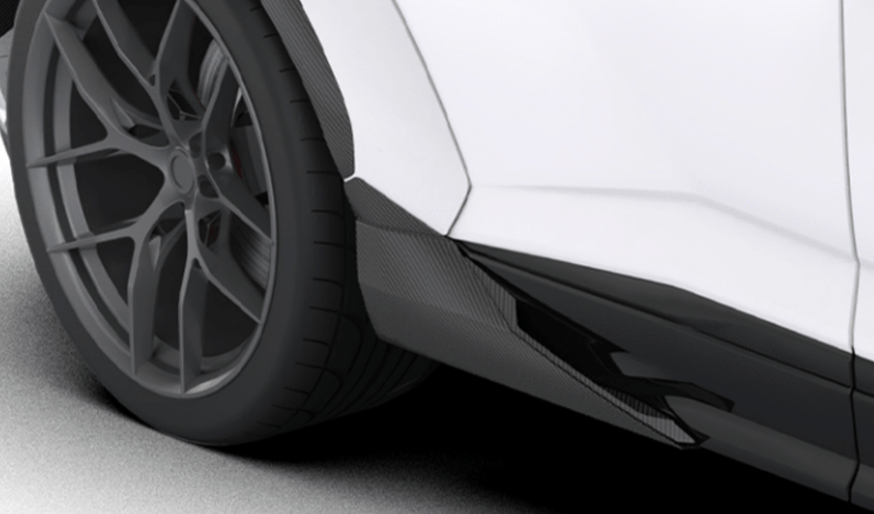 Lamborghini Urus-Side Skirt Extensions - OEM Skirts