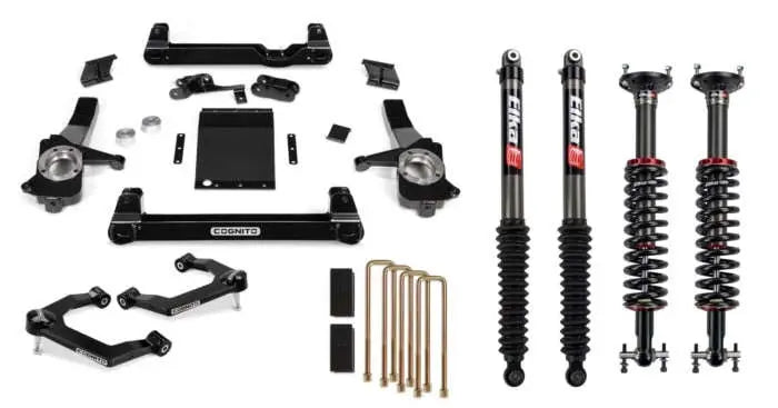 2019-2024 Chevrolet/GMC 1500 Cognito 6" Performance Lift Kit with Elka 2.0 IFP Shocks - Legends Auto Parts