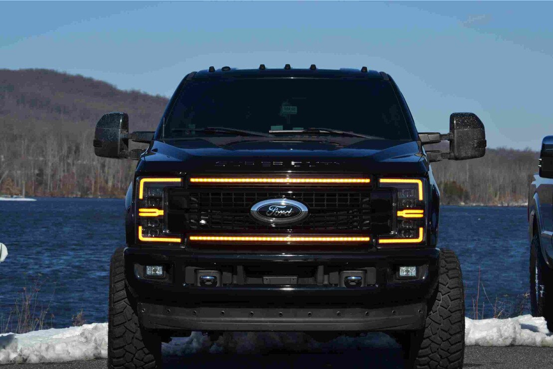 2017-2019 Ford SuperDuty Morimoto XB Amber LED Headlights - Legends Auto Parts