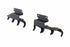 Morimoto 4Banger Fog Brackets: Type Raptor Triple (10-14 / Set)