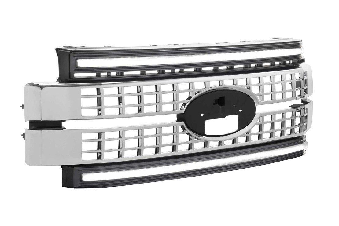 2017-2019 Ford SuperDuty Morimoto XBG LED DRL Grille - Legends Auto Parts