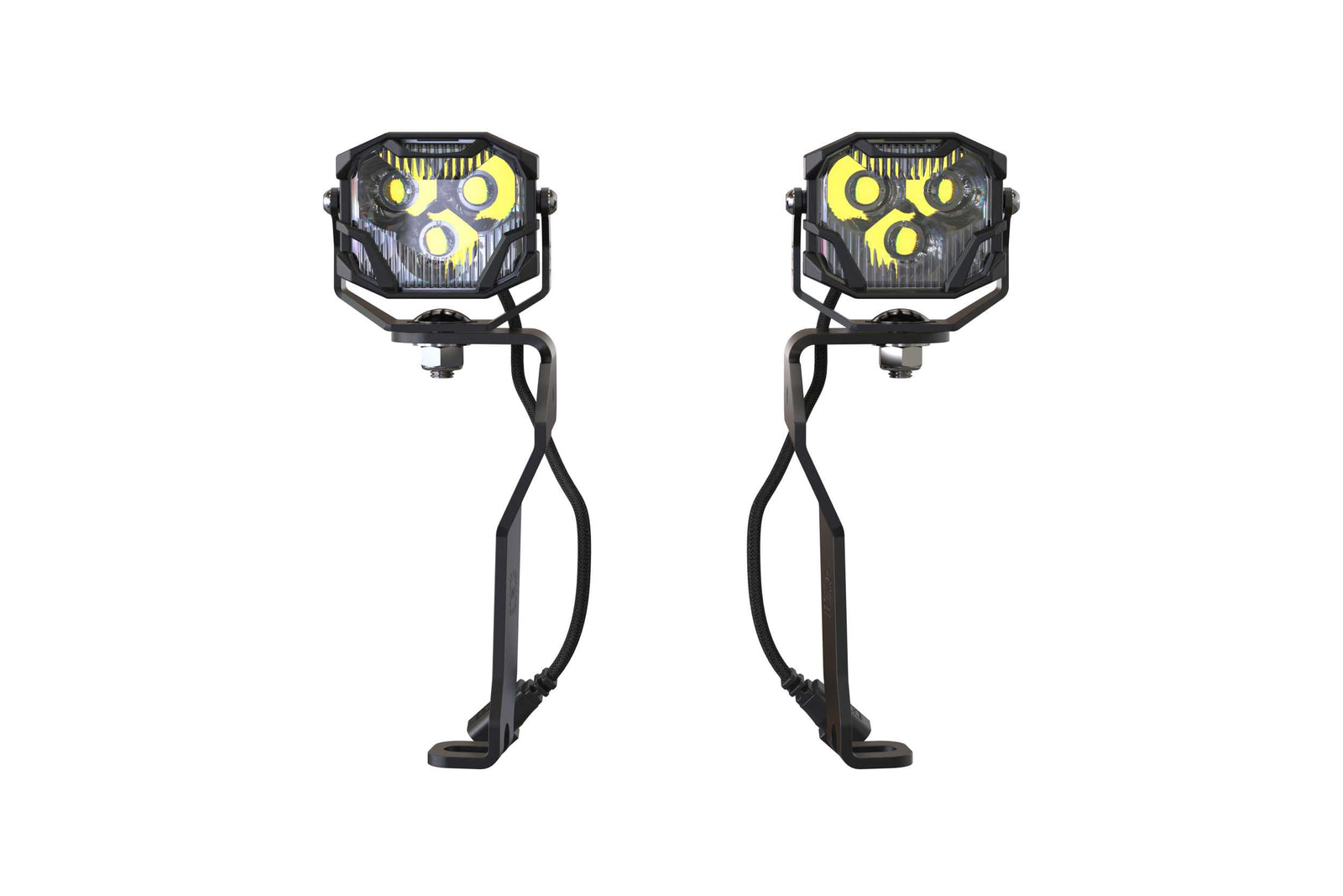 Morimoto 4Banger Ditch Light Kit: 21+ F150 (NCS White SAE Wide Beam)