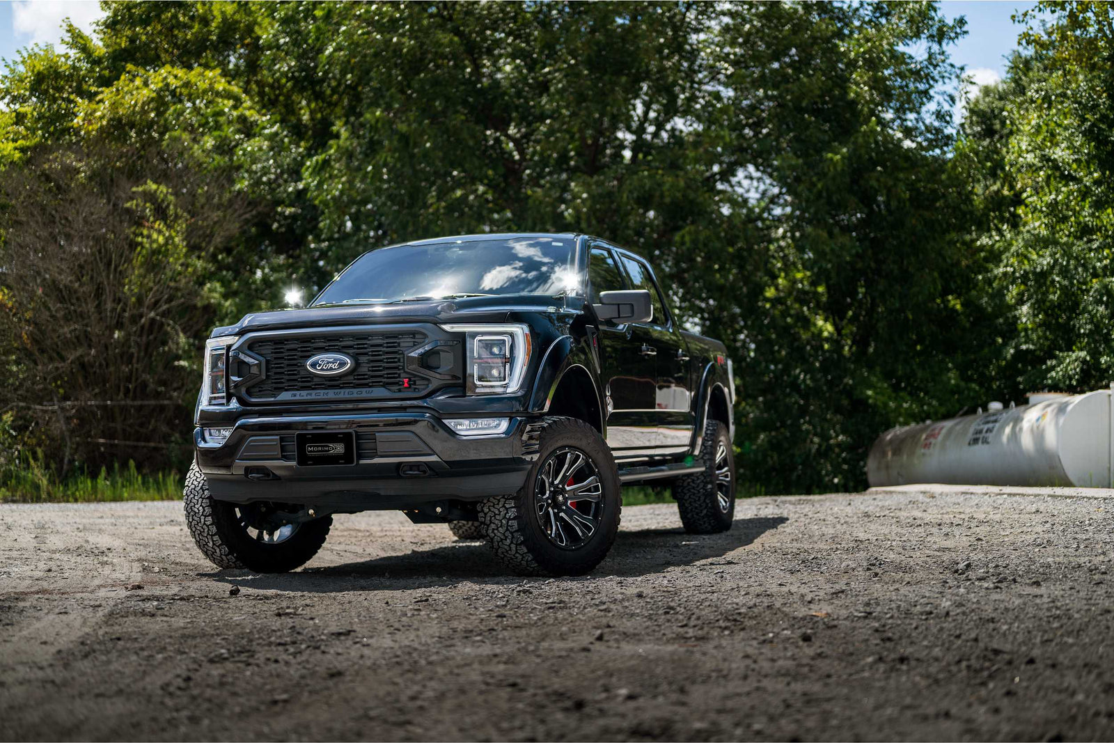 Morimoto 4Banger Ditch Light Kit: 21+ F150 (NCS Yellow Combo Beam)