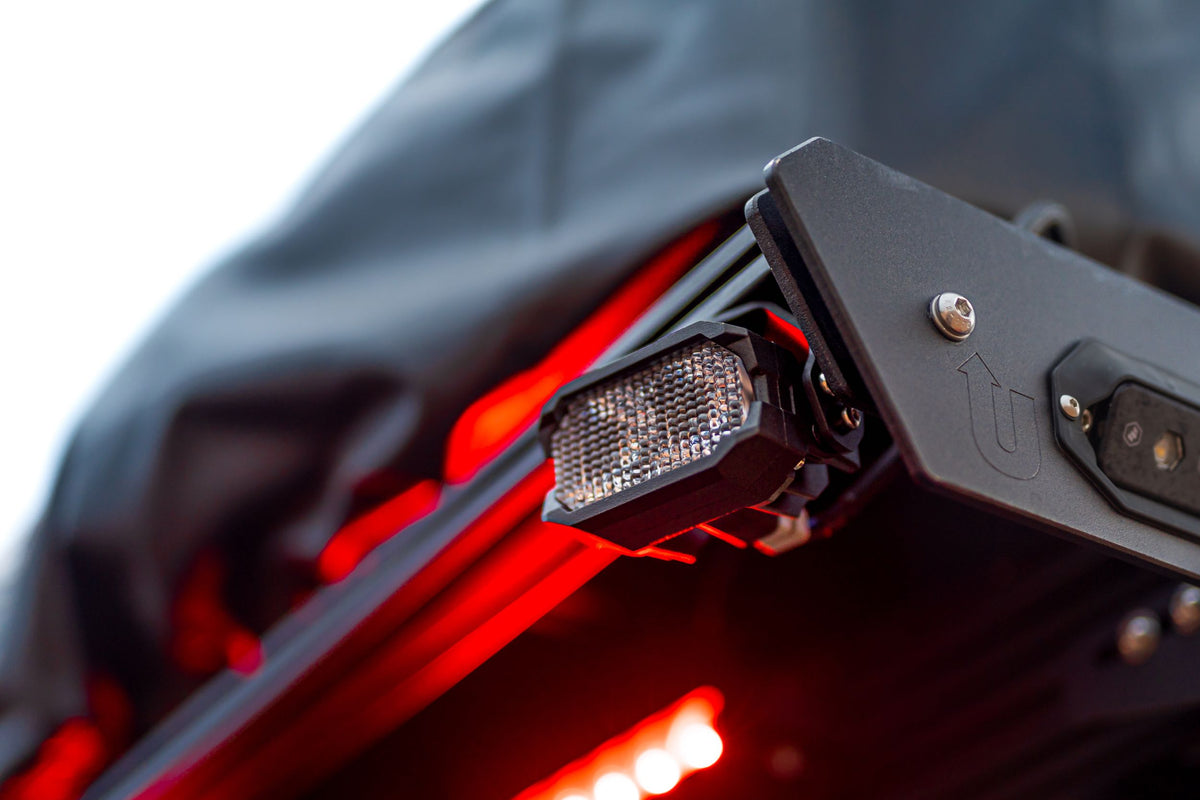 Morimoto 2Banger NCS LED Pods (SAE Wide / Yellow / Set)