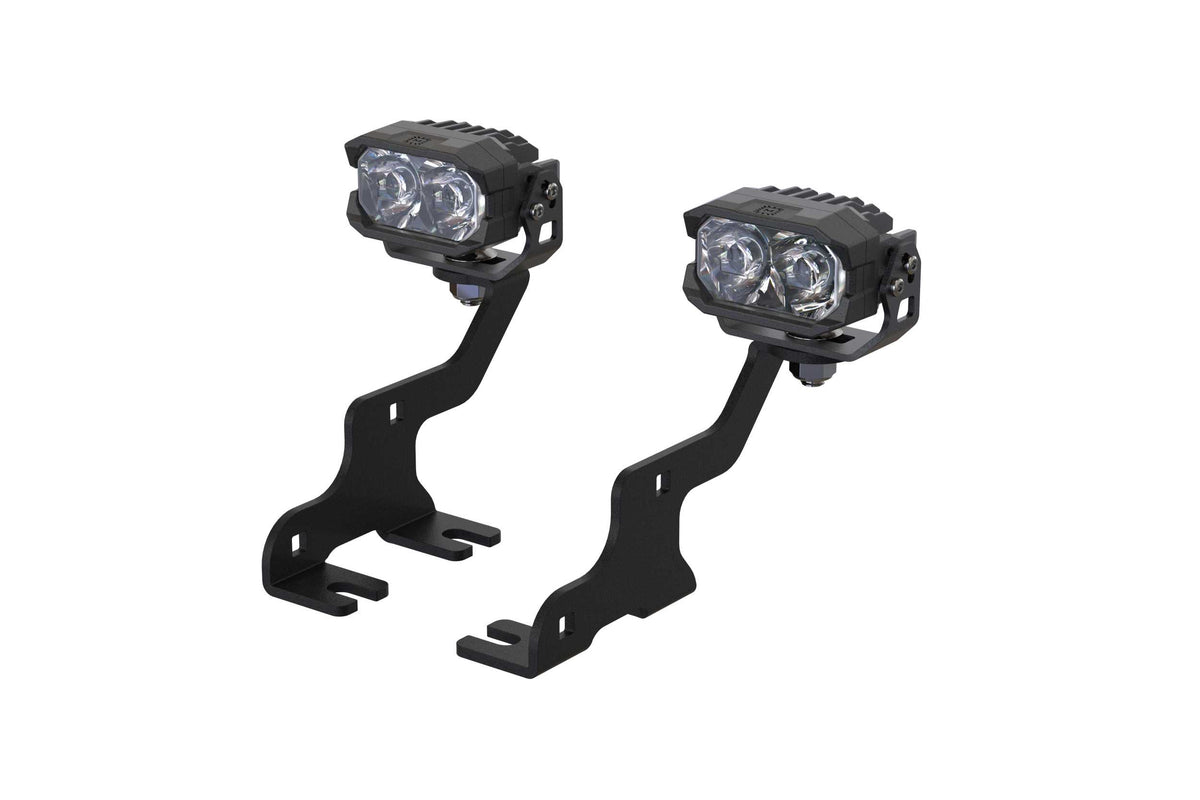 Morimoto 2Banger Ditch Light Kit: 09-14 F150 (HXB White Combo Beam)