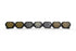 7-Pod 50.5" BigBanger Bar: HXB / White/Yellow