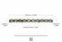 10-Pod 40.5" 4Banger Bar: HXB / Yellow