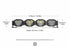 4-Pod 16.5" 4Banger Bar: HXB / White