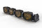 4-Pod 16.5" 4Banger Bar: HXB / Yellow