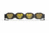 4-Pod 16.5" 4Banger Bar: HXB / Yellow