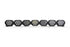 7-Pod 50.5" BigBanger Bar: NCS / White