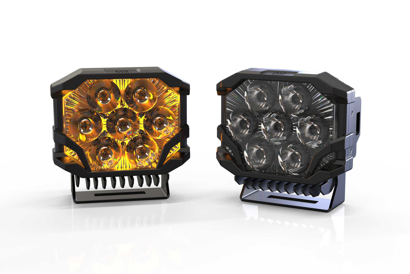 Morimoto BigBanger Ditch Light Kit: 21+ F150 (HXB Yellow Combo Beam)