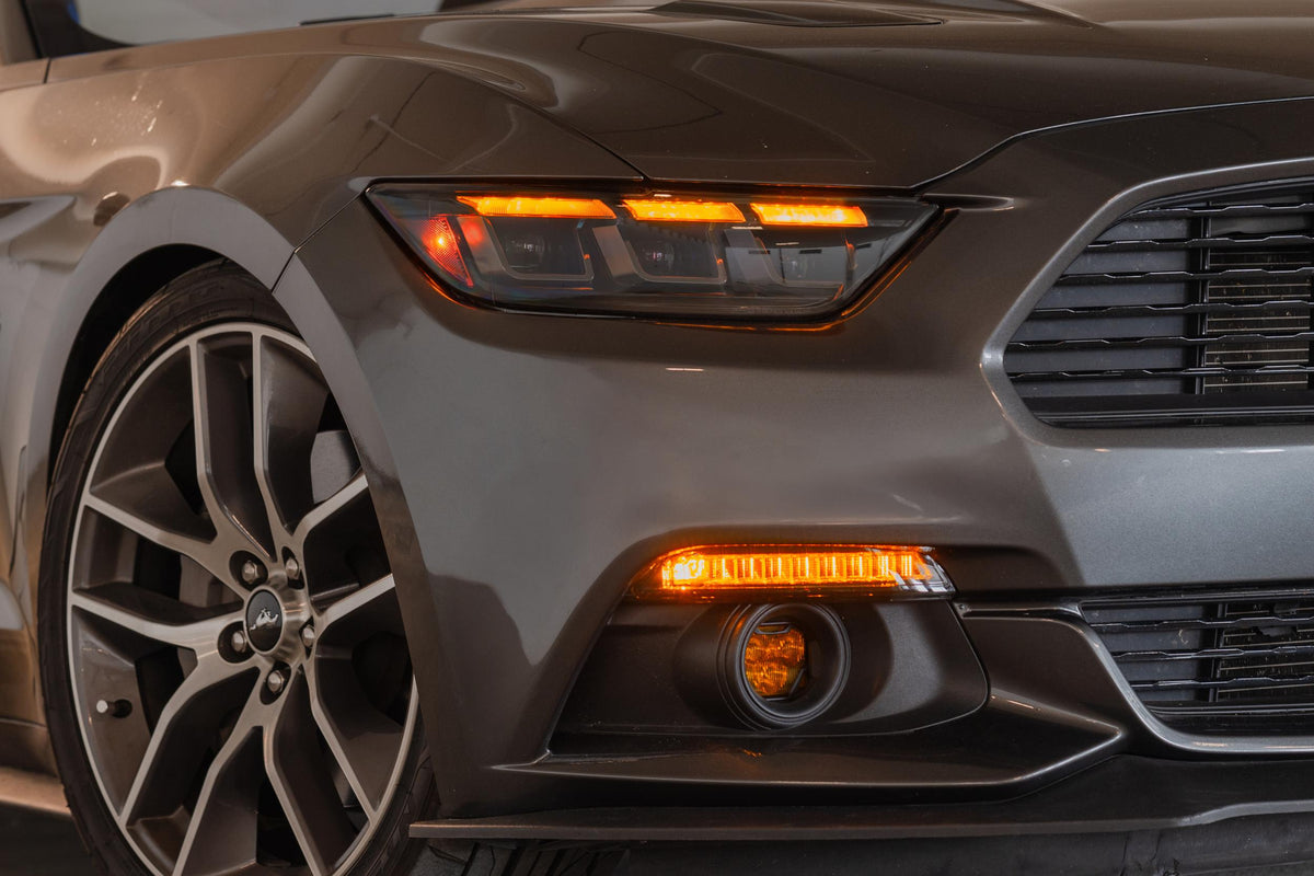 XB LED Headlights: Ford Mustang (15-17 / Gen II / Set)
