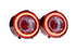 XB LED Tail Lights: Corvette C6 (05-13 / Red Lens / Set)
