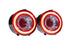 XB LED Tail Lights: Corvette C6 (05-13 / Red Lens / Set)