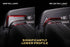XB LED Tail Lights: Jeep Wrangler JL (18+ / Red Lens / Set)