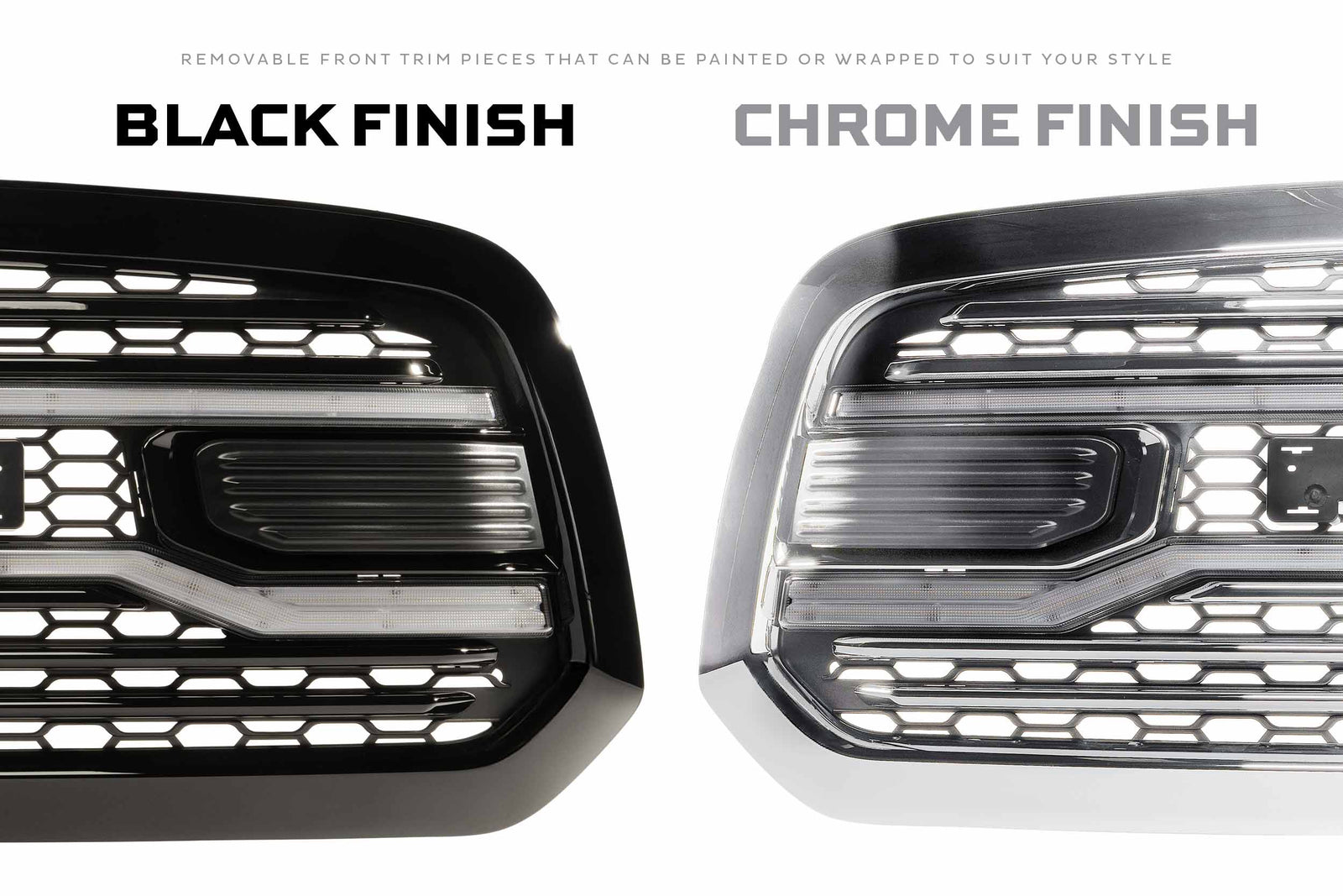 XBG LED Grille: Dodge Ram HD (13-18 / Black)