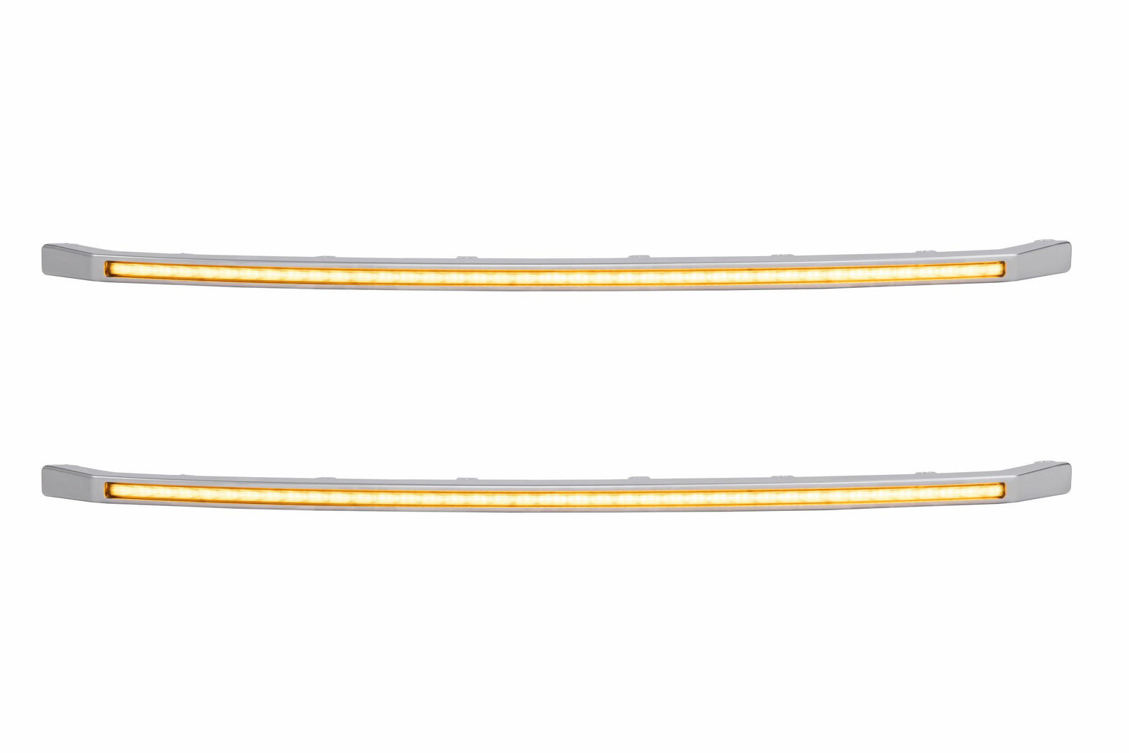 XBG LED DRL Grille Inserts: Ford Super Duty Platinum (20-22 / Amber DRL / Set)
