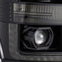 11-16 Ford Super Duty PRO-Series Halogen Projector Headlights Alpha-Black | AlphaRex