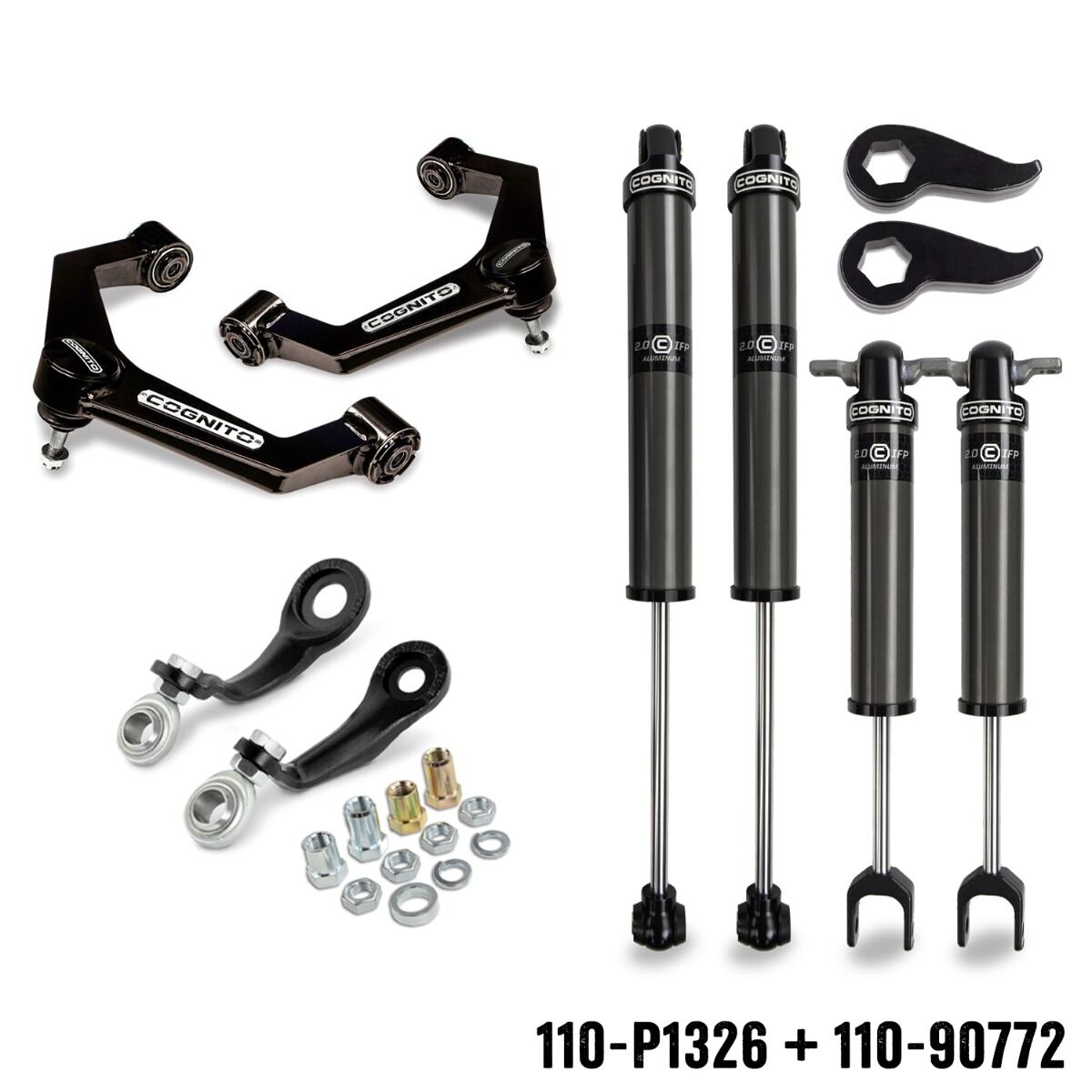 Cognito 3-Inch Performance Leveling Kit With 2.0 IFP Shocks For 20-25 Silverado/Sierra 2500/3500 2WD/4WD - Legends Auto Parts