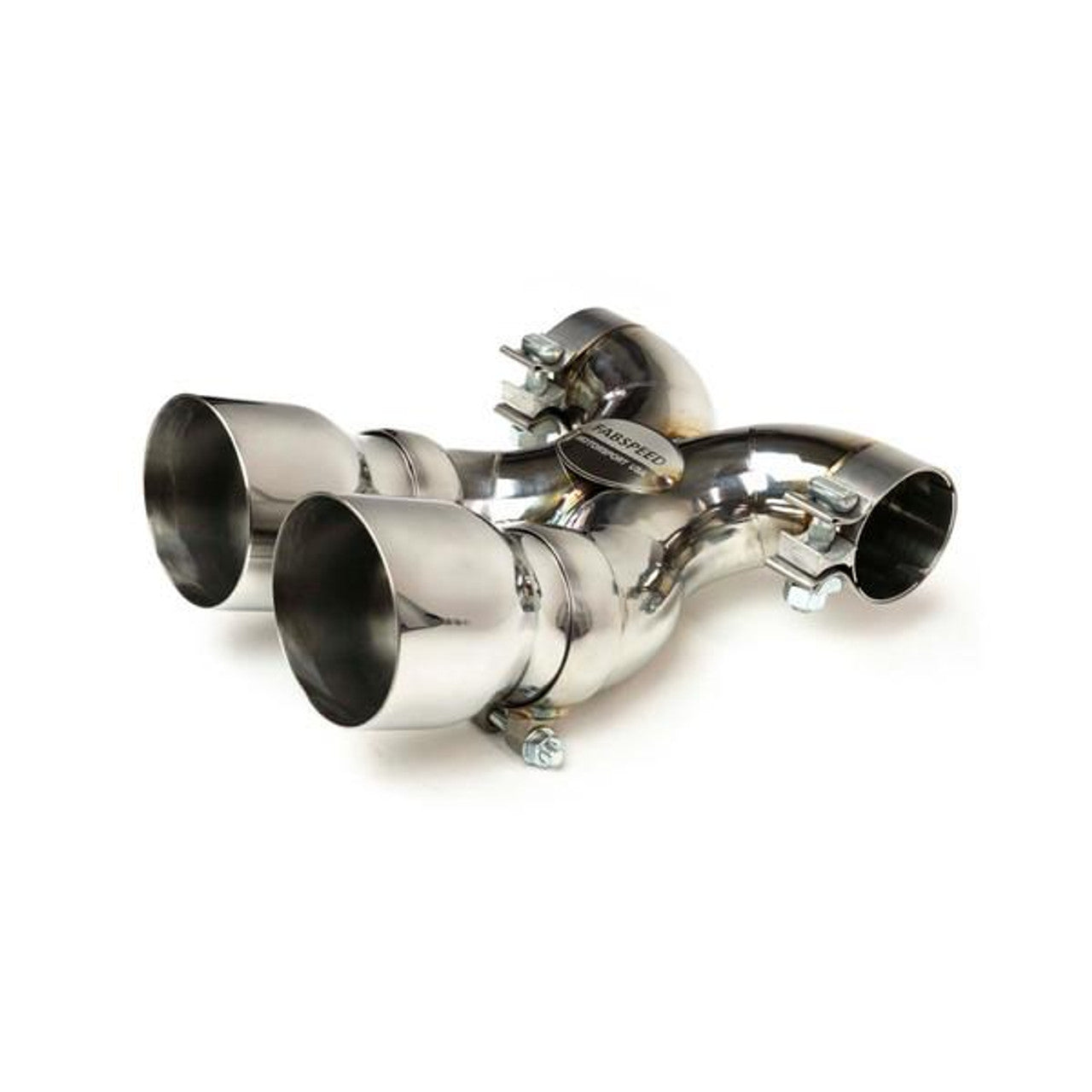 Fabspeed - Porsche 718 Boxster/Cayman Maxflo True X-Pipe with Dual Tips (2017+) - Legends Auto Parts