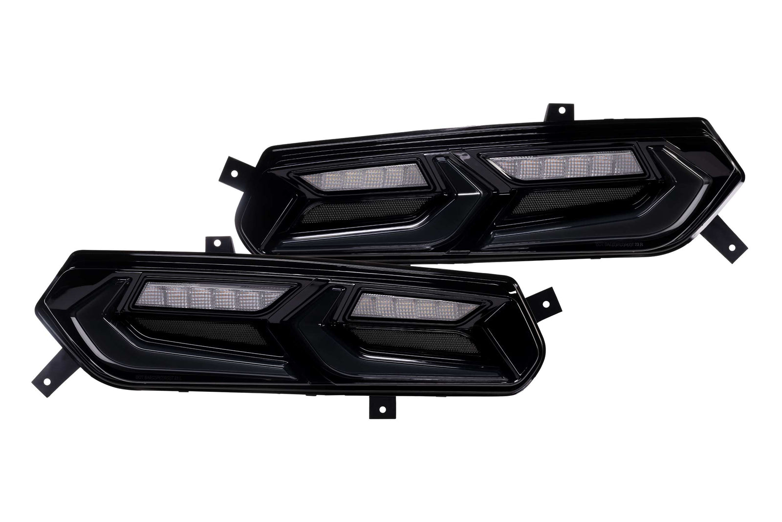 XB LED Tail Lights: Corvette C7 (14-19 / Smoked Lens Facelift / Set)