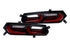 XB LED Tail Lights: Corvette C7 (14-19 / Red Lens Facelift / Set)