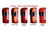 XB LED Tail Lights: 23-27 Ford Super Duty (Red Lens / Set)