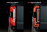 XB LED Tail Lights: 23-27 Ford Super Duty (Red Lens / Set)