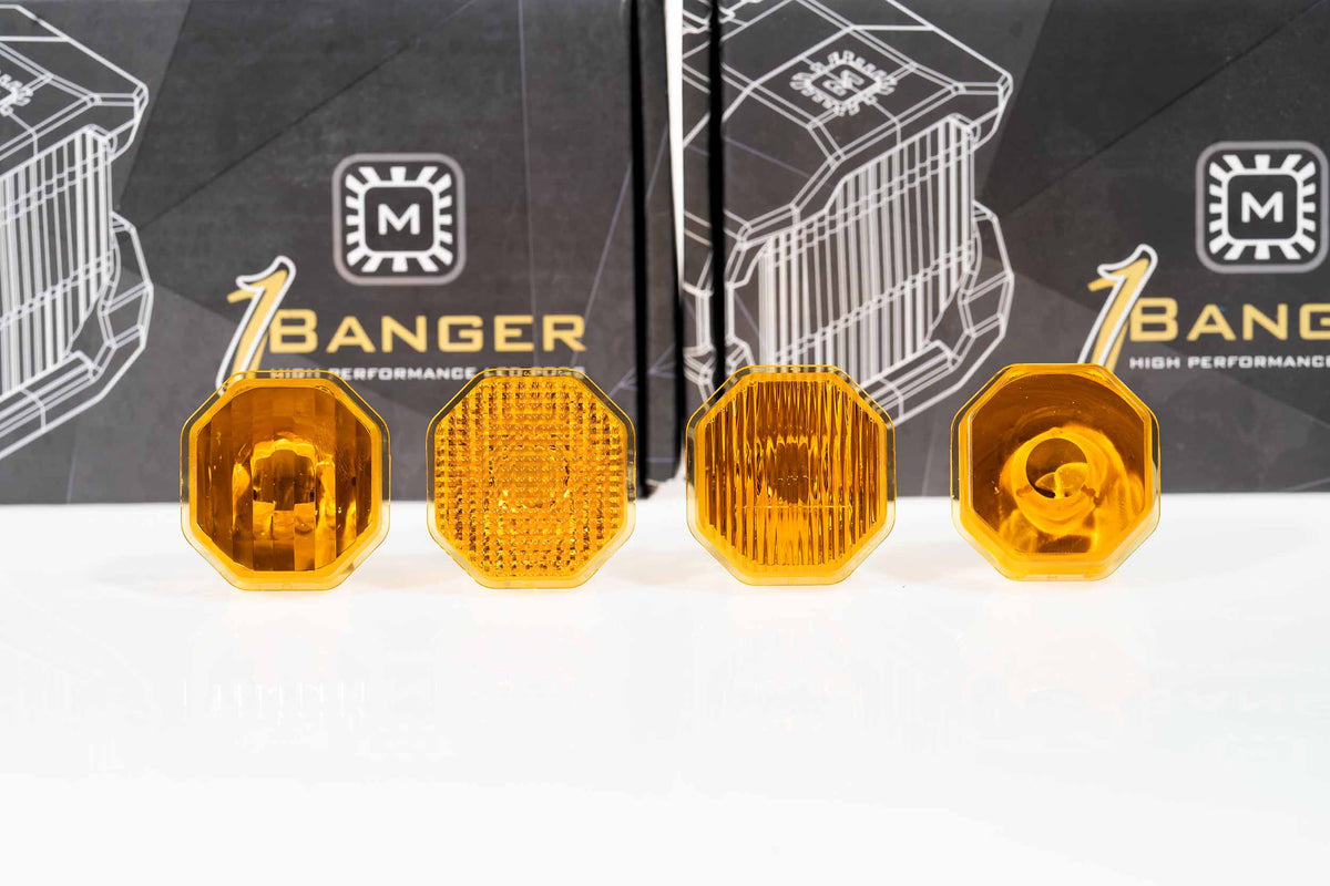 Lens Only: 1Banger (Yellow / Wide / Each)